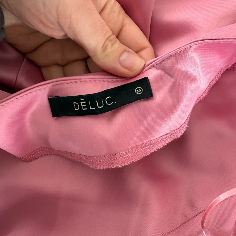 Deluc Pink Halter Dress - Size XS - Picture 4 of 5